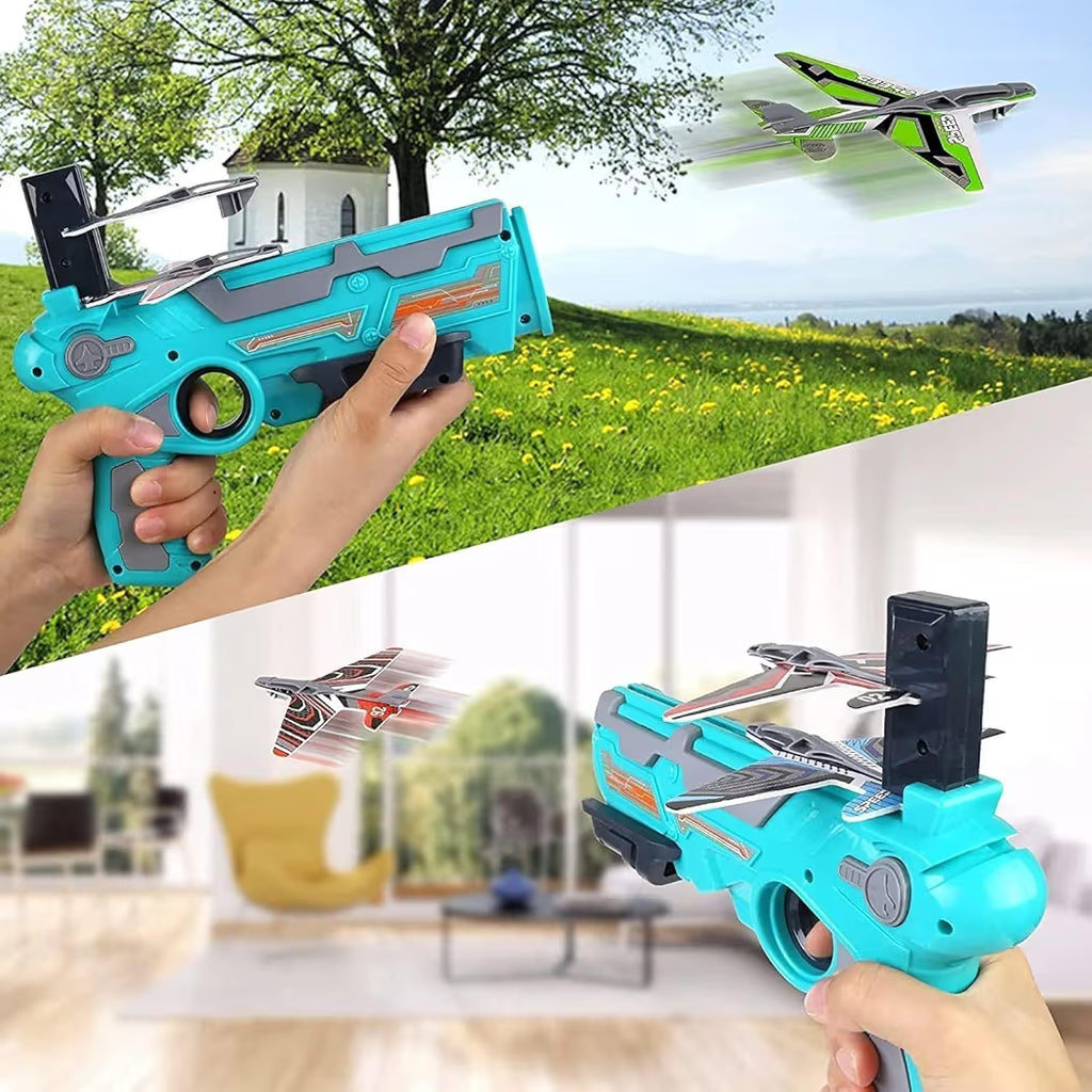 Airplane Launcher Toy – Shoot, Fly Enjoy High-Speed Fun