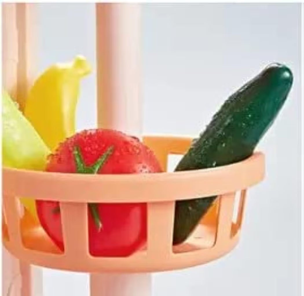 Storio Toys Kitchen Set for Kids Girls Big Cooking Set Light and Sound Pretend