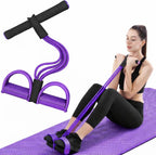 Yoga Pedal Puller Resistance Band-4 Pull Reducer Tummy Training Foot