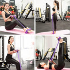 Yoga Pedal Puller Resistance Band-4 Pull Reducer Tummy Training Foot
