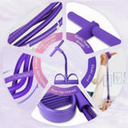Yoga Pedal Puller Resistance Band-4 Pull Reducer Tummy Training Foot