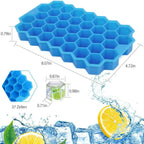 Multi-Color Honey Ice Tray – Fun & Easy Ice Making (Pack of 3)