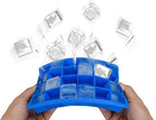 Silicone Ice Cube Tray – 24 Cavity Multicolor Ice Mold